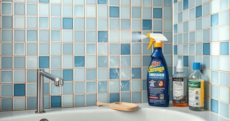como tirar gordura de azulejo de banheiro