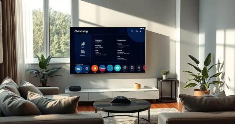 como tirar informações da tela da tv samsung