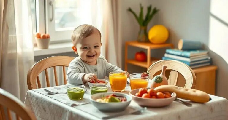 introdução alimentar para bebês