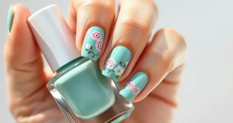 unhas decoradas simples e fáceis de fazer