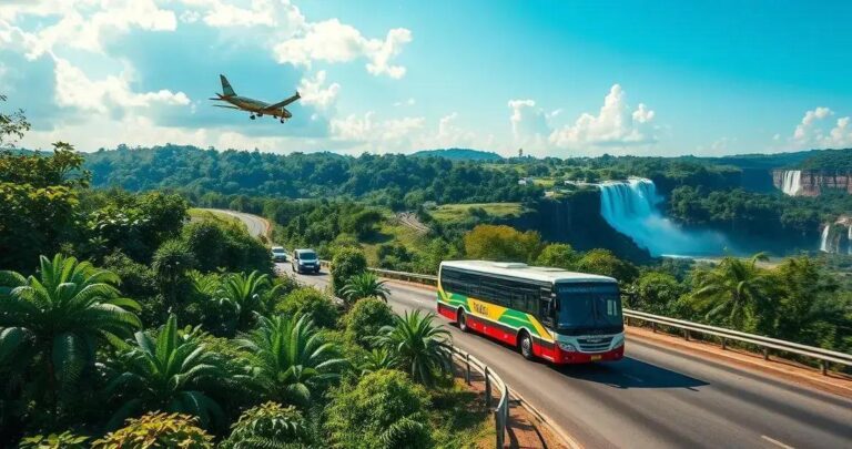 como chegar em foz do iguaçu
