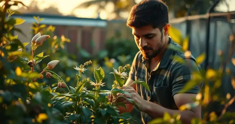 como tirar fungos de plantas