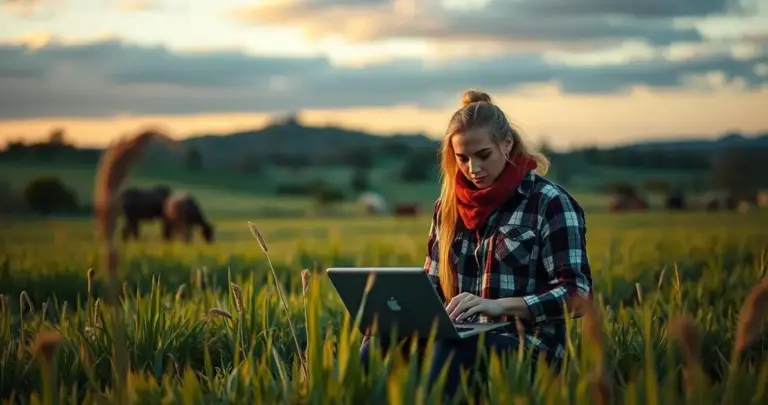 internet no campo