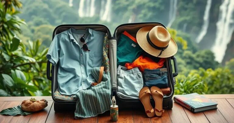 roupas para levar foz do iguaçu